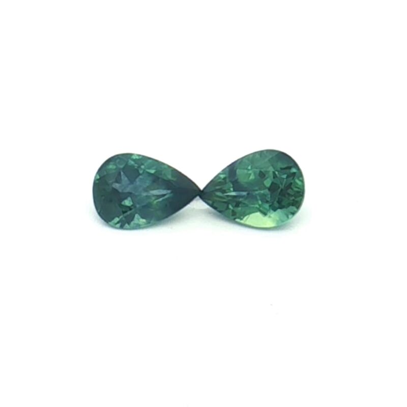Montana Sapphire, Blue Green, Pear, 1.83 ct