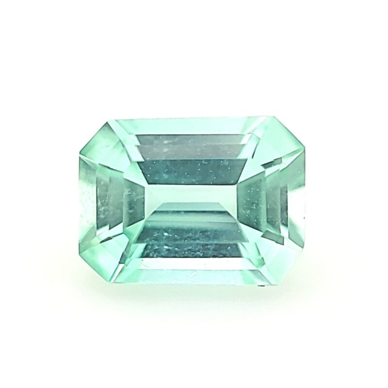 Tourmaline, Green, Emerald cut, 1.15 ct
