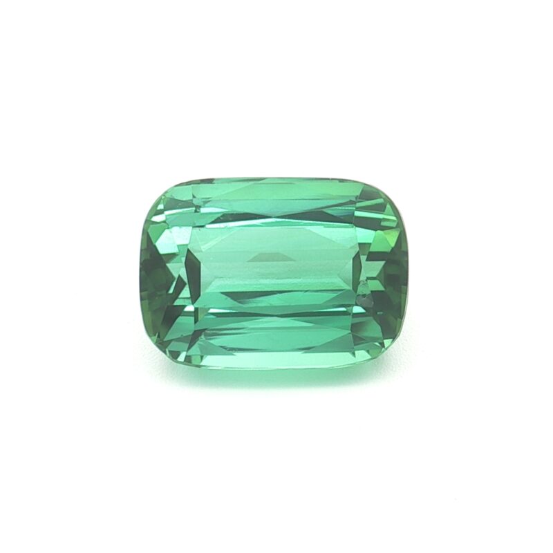 Tourmaline, Green, Cushion, 8.15 ct