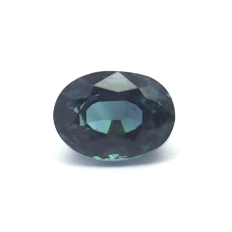 Sapphire, Blue Green, Oval, 2.07 ct