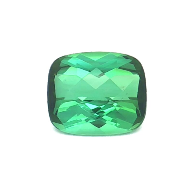 Tourmaline, Green, Cushion, 9.74 ct