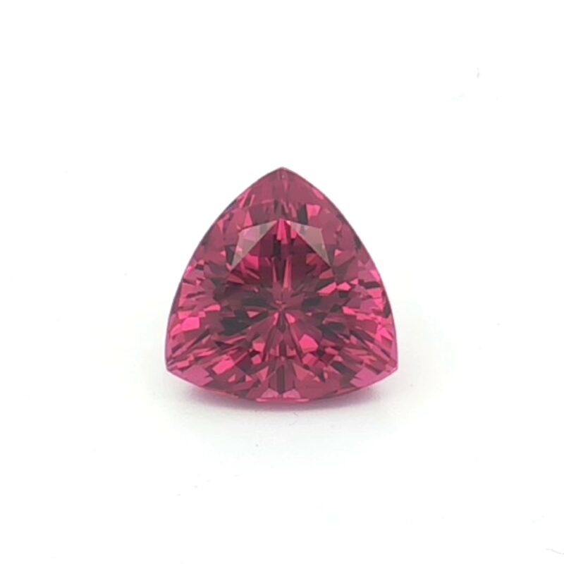 Garnet, Pink, Trillion, 5.64 ct
