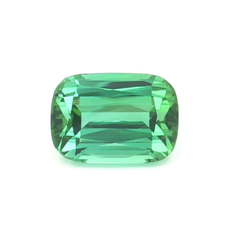 Tourmaline, Green, Cushion, 10.51 ct