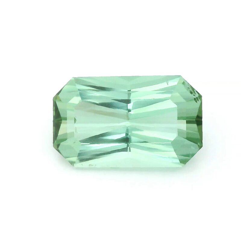 Tourmaline, Green, Radiant, 6.40 ct