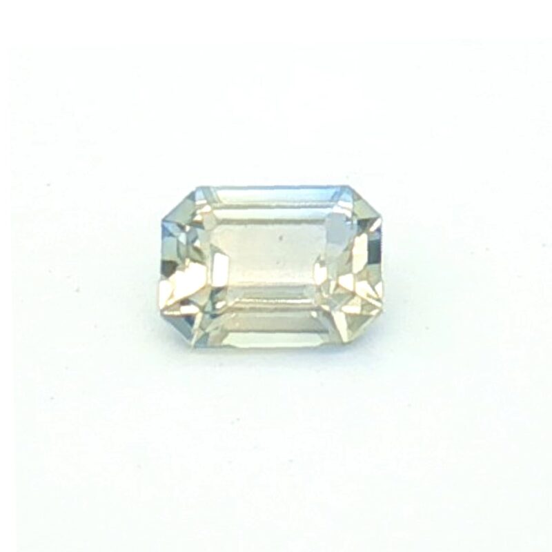 Sapphire, Bi-color, Emerald cut, 1.82 ct