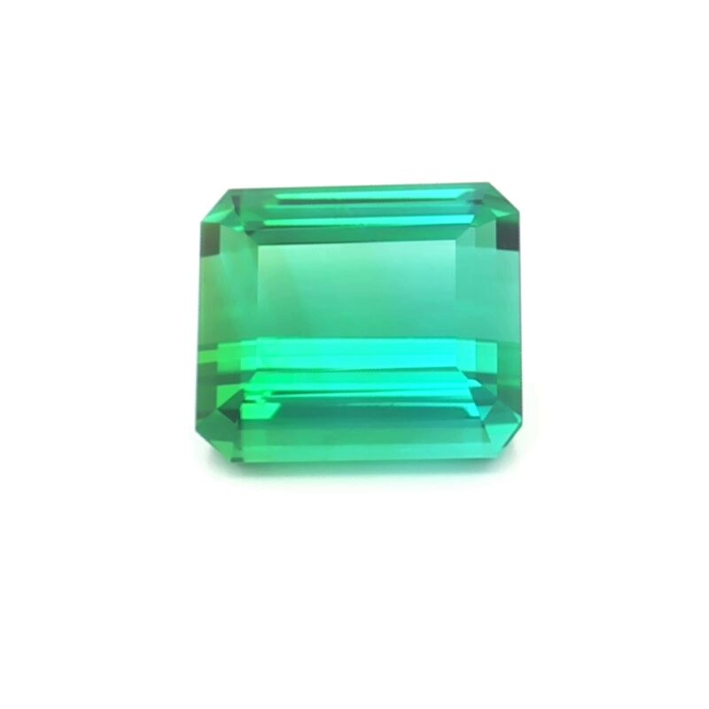 27.59 ct, Green, Tourmaline, Emerald cut