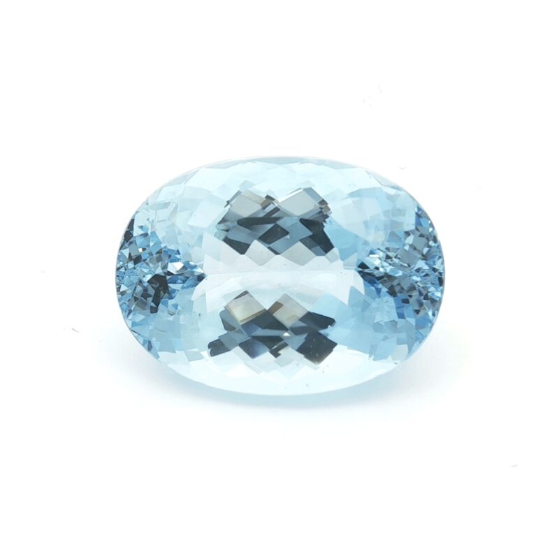 Aquamarine, Blue, Oval, 17.09 ct