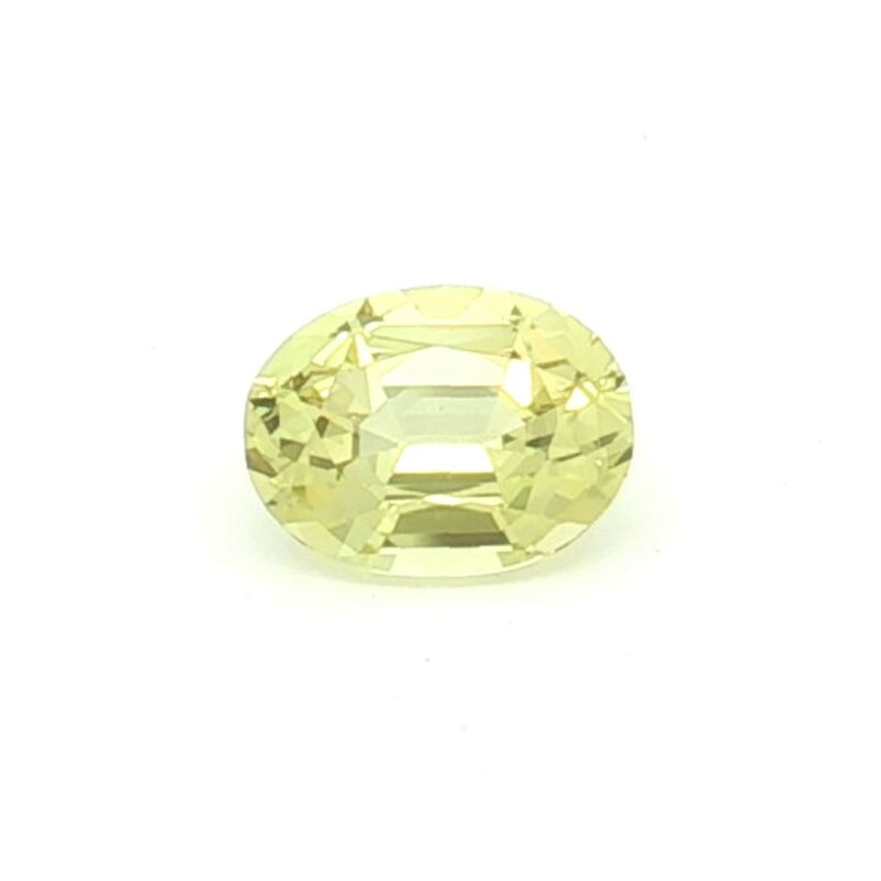 Chrysoberyl, Yellow, Oval, 2.88 ct