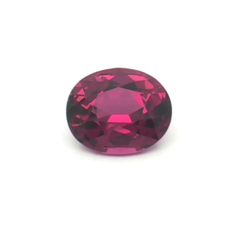 Garnet, Purple, Oval, 4.55 ct