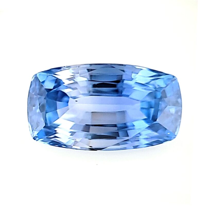 Sapphire, Blue, Cushion, 8.40 ct