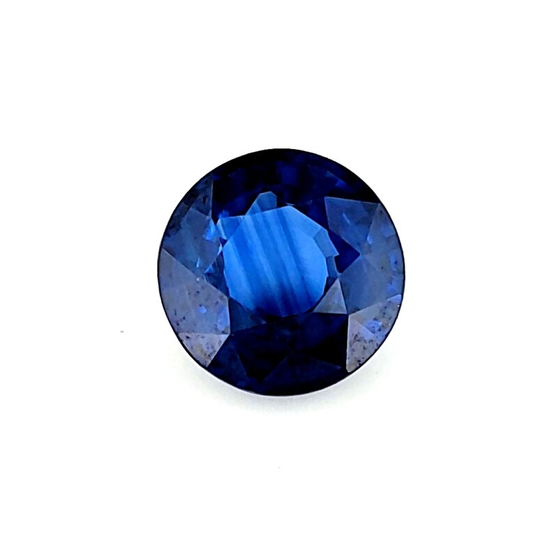 Sapphire, Blue, Round, 2.71 ct