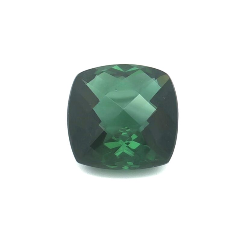 Tourmaline, Green, Cushion, 10.42 ct