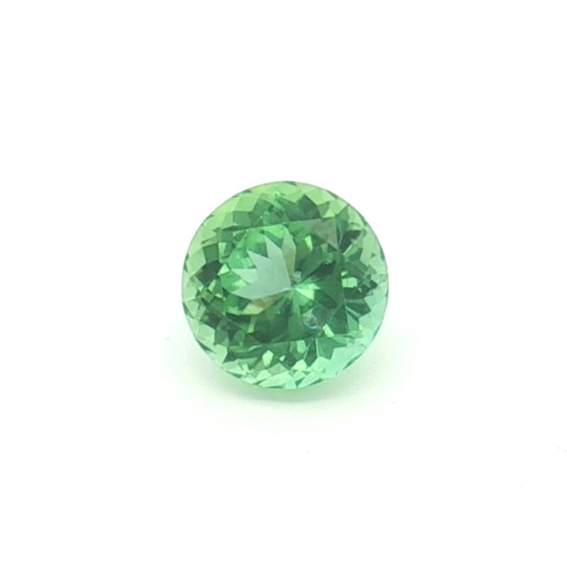 Tourmaline, Green, Round, 2.15 ct