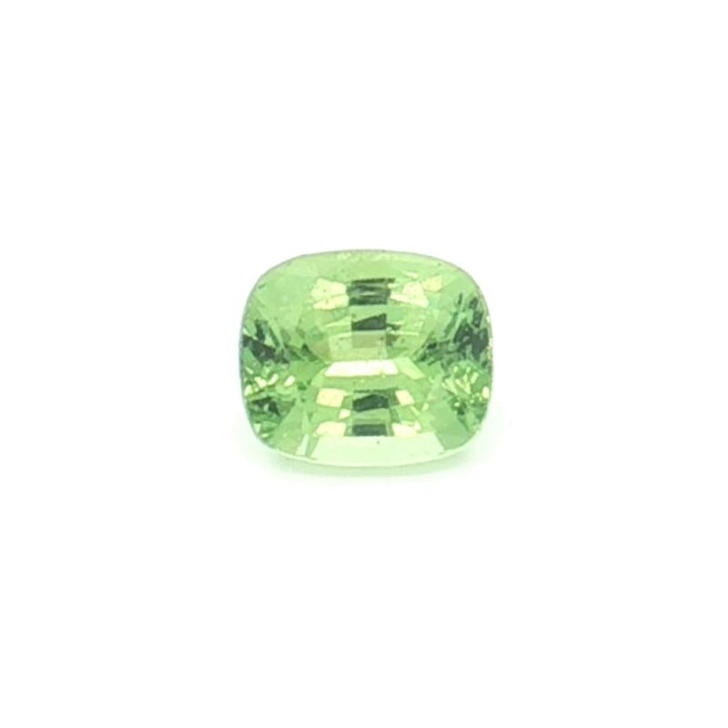 Garnet, Green, Cushion, 2.63 ct