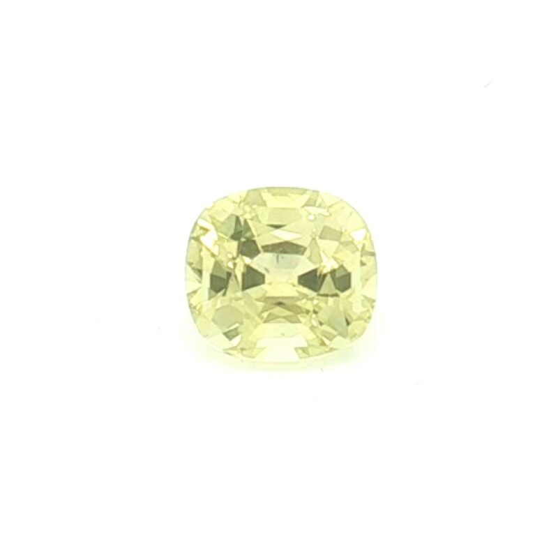 Chrysoberyl, Yellow, Cushion, 2.75 ct