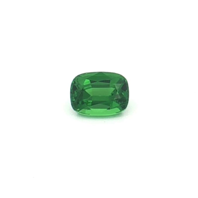 Tsavorite, Green, Cushion, 1.17 ct