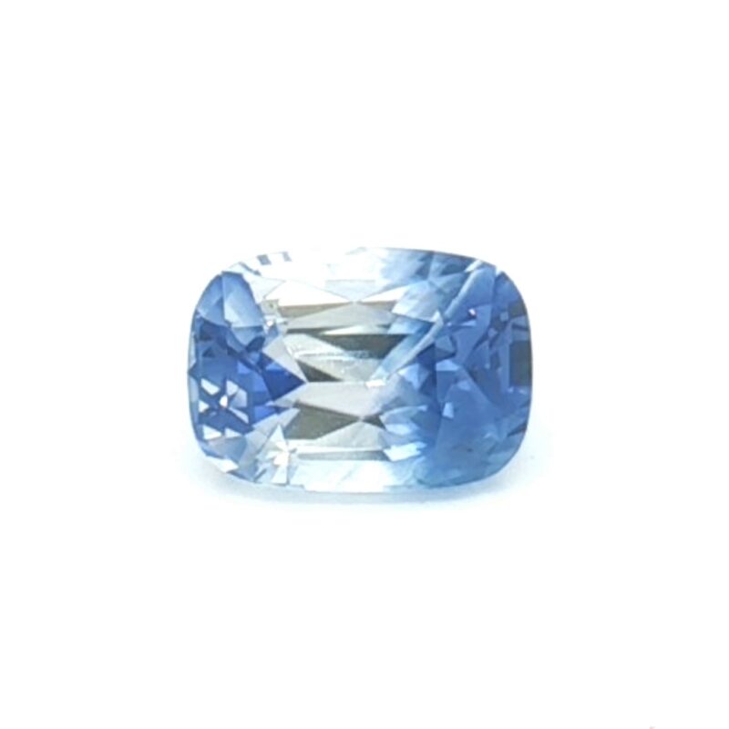 Sapphire, Bi-color, Cushion, 4.28 ct