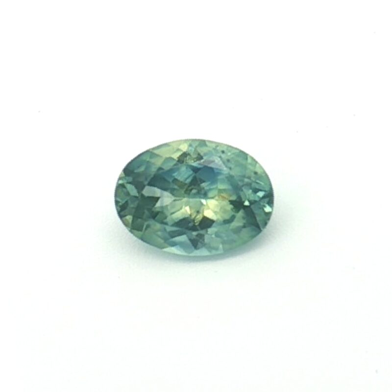Montana Sapphire, Blue Green, Oval, 1.02 ct