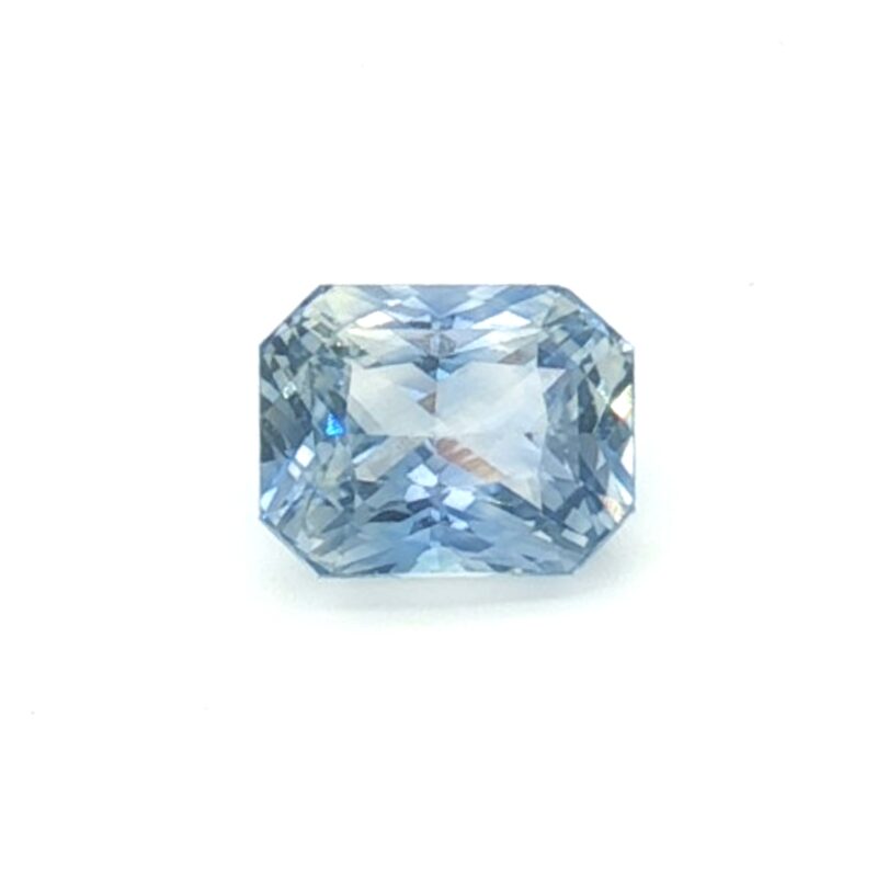 2.88 ct, Blue, Sapphire, Radiant