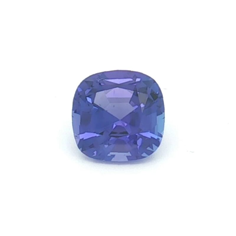 Tanzanite, Blue, Cushion, 3.60 ct