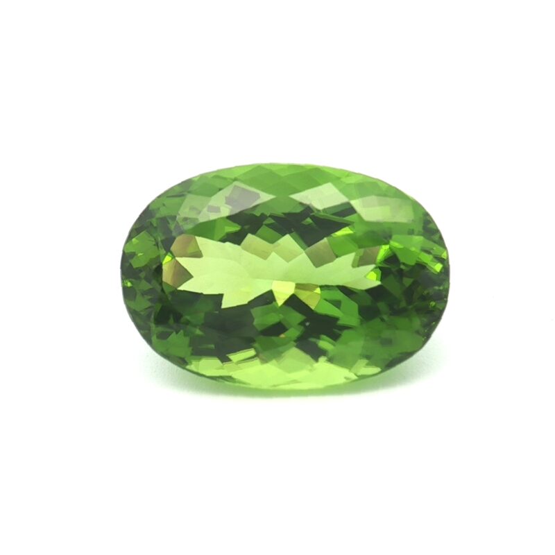 Peridot, Green, Oval, 16.30 ct