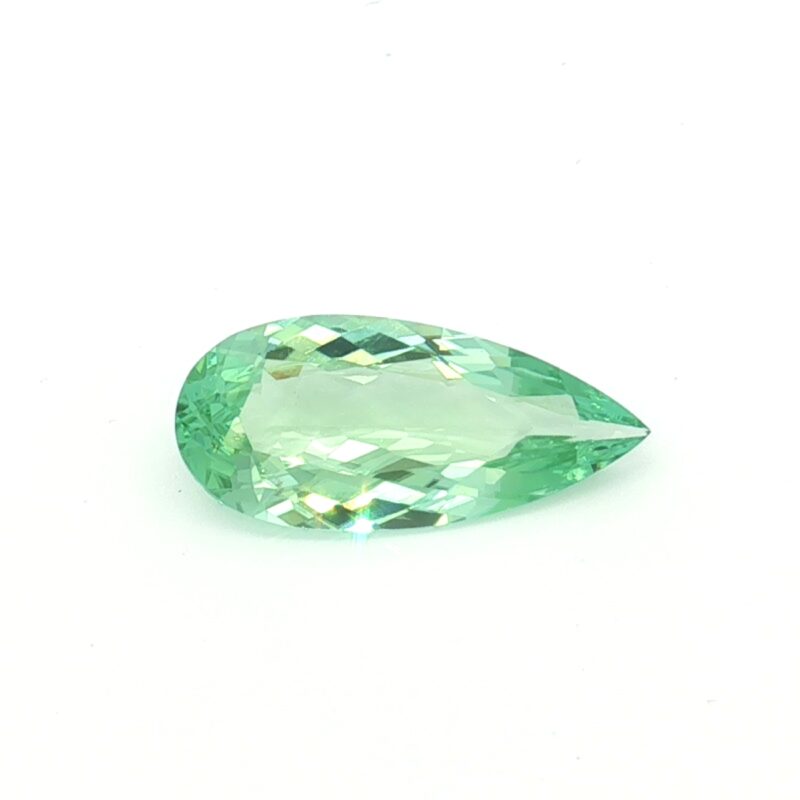 Tourmaline, Green, Pear, 3.12 ct