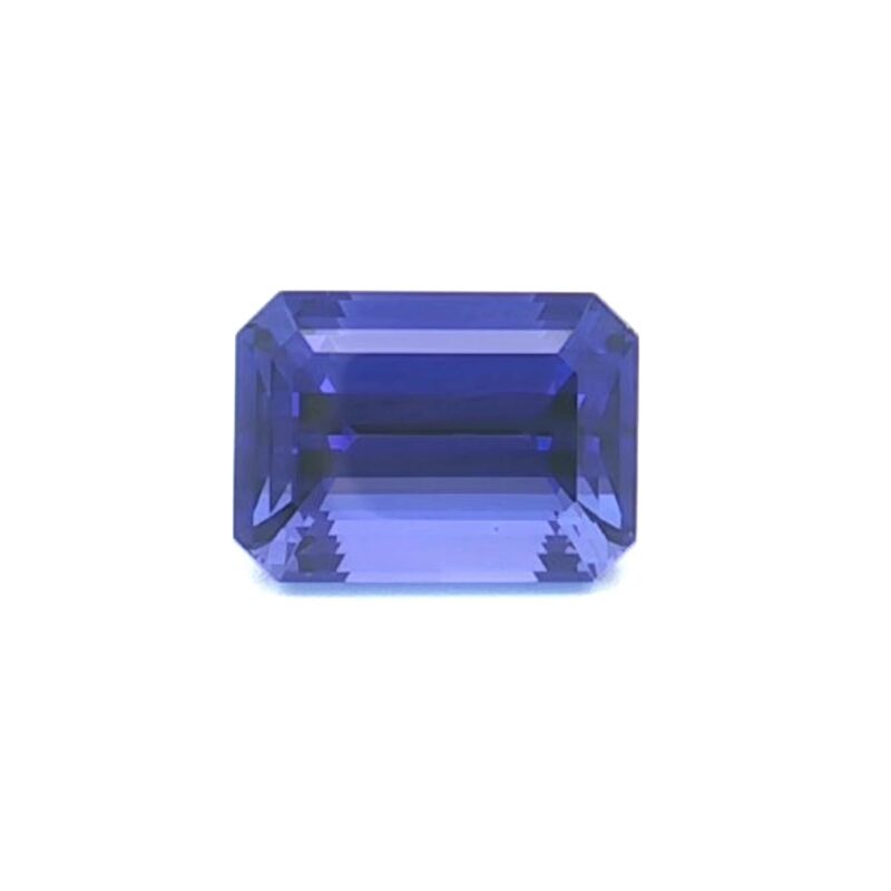 Tanzanite, Blue, Emerald cut, 6.35 ct