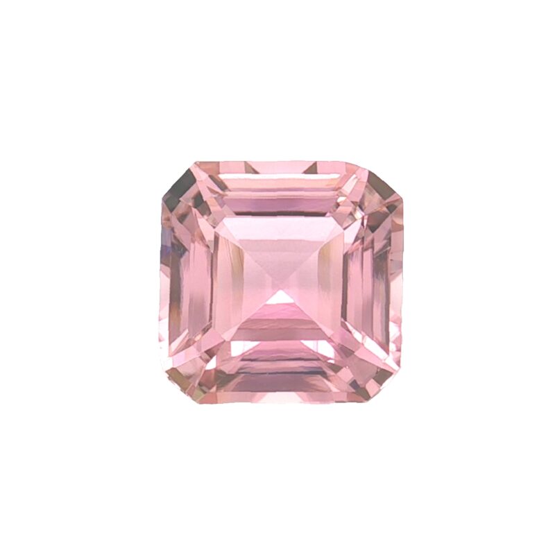 Tourmaline, Pink, Asscher, 9.68 ct
