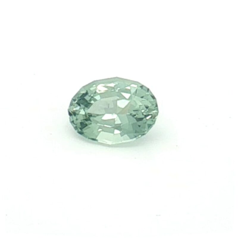 Sapphire, Green, Oval, 1.41 ct