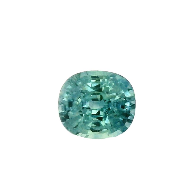 Montana Sapphire, Blue, Cushion, 1.24 ct