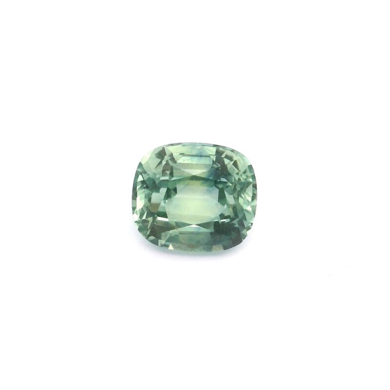 Montana Sapphire, Blue Green, Cushion, 2.25 ct