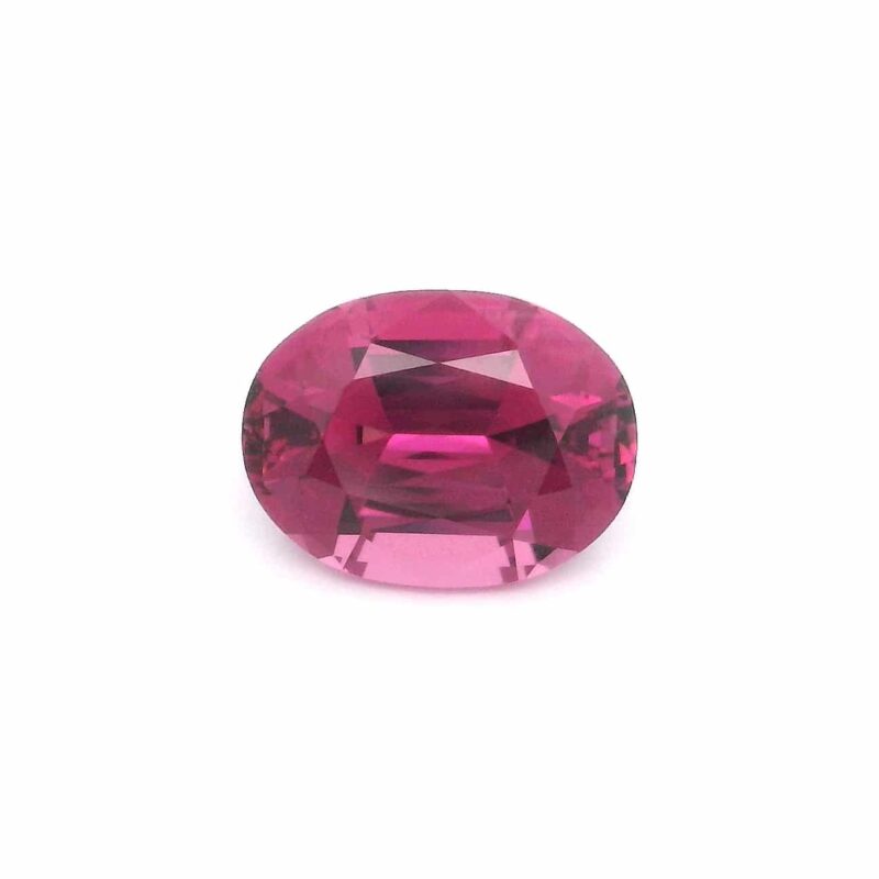 Garnet, Pink, Oval, 4.12 ct