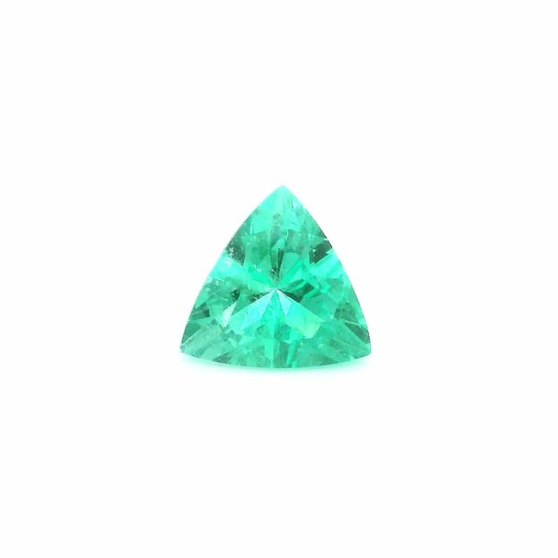 Emerald, Green, Trillion, 1.64 ct