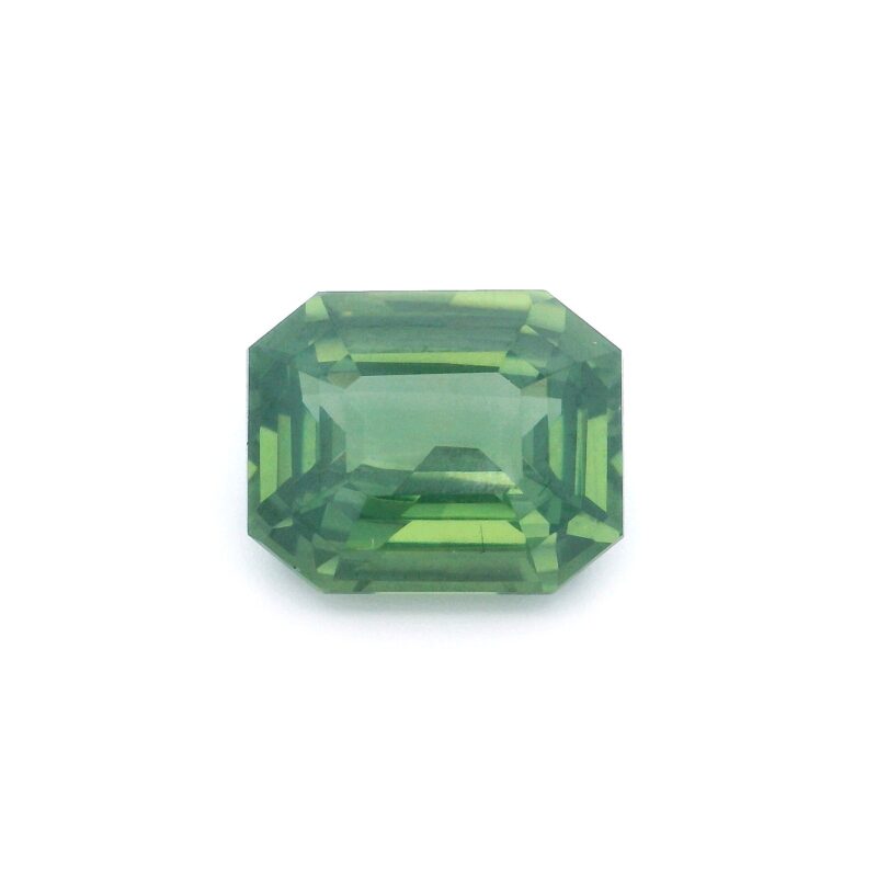 Zircon, Green, Asscher, 12.08 ct