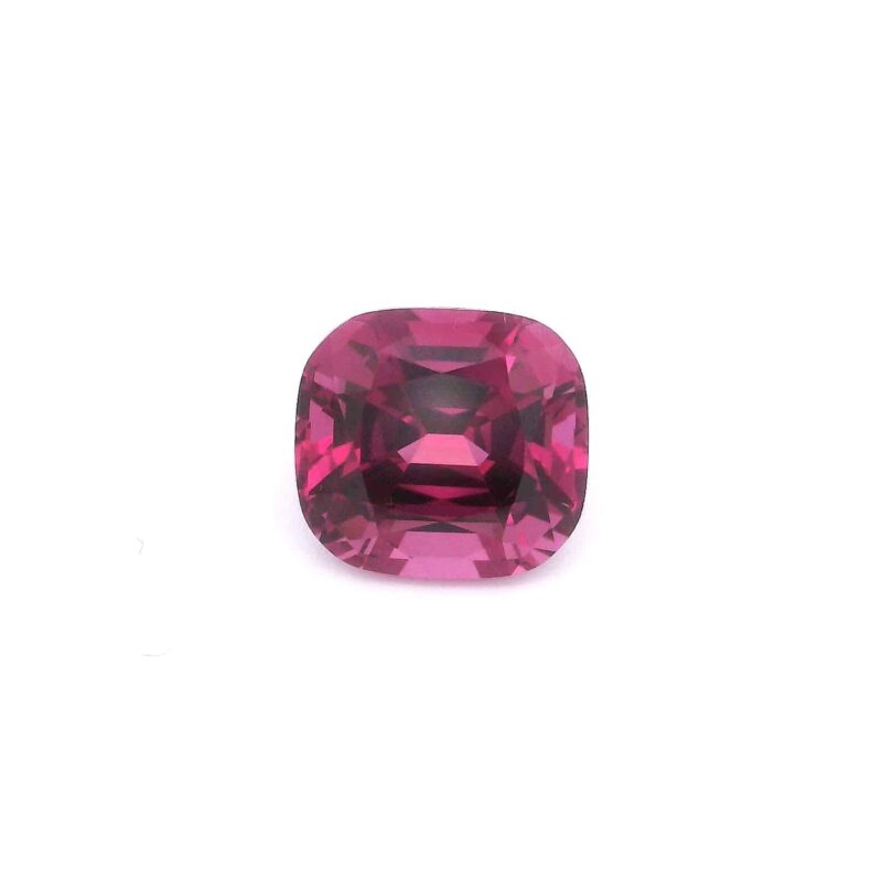 Garnet, Pink, Cushion, 4.94 ct
