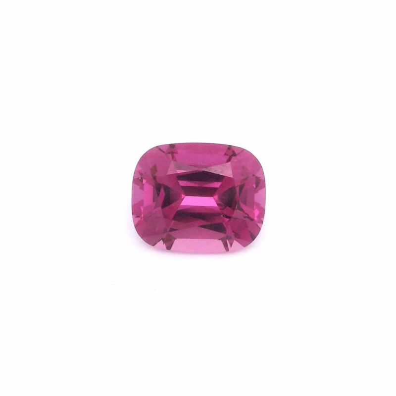 Garnet, Pink, Cushion, 3.74 ct