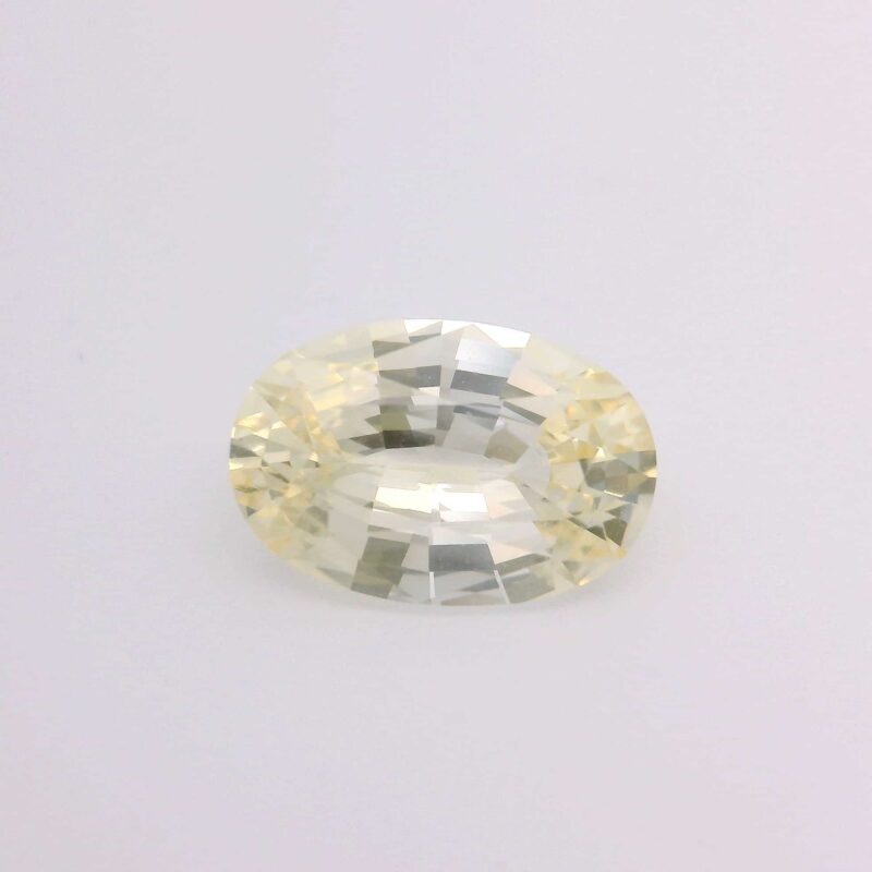 Sapphire, Yellow, Oval, 1.64 ct