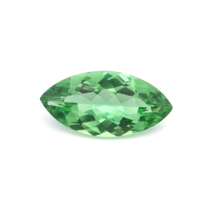Chrome tourmaline, Green, Marquise, 1.24 ct