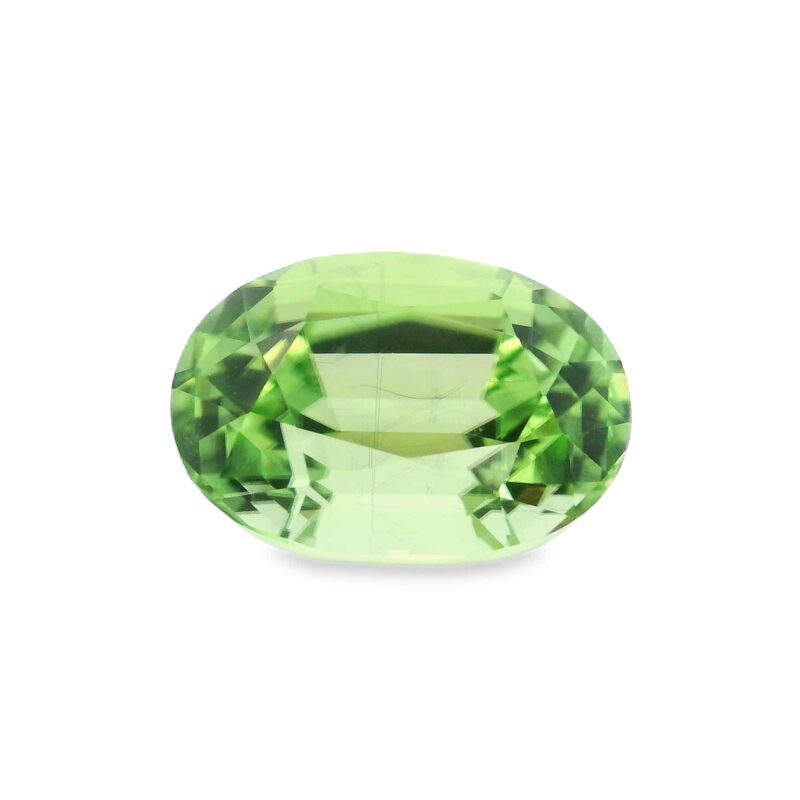 Peridot, Green, Oval, 7.26 ct