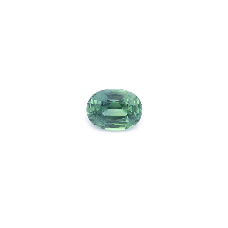 Sapphire, Green, Oval, 1.60 ct