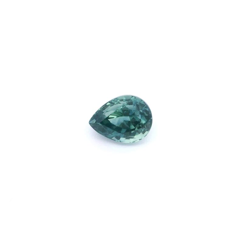 Montana Sapphire, Blue Green, Pear, 2.07 ct