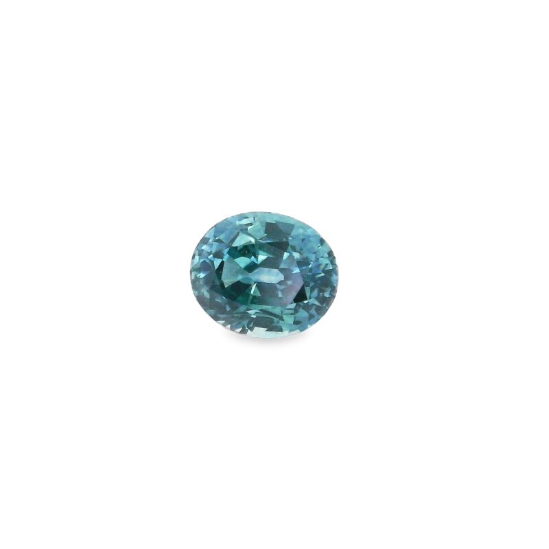 Montana Sapphire, Blue Green, Oval, 2.00 ct