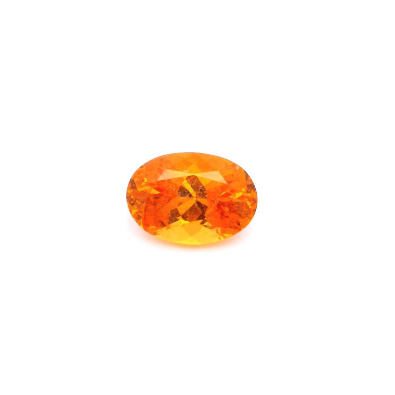 Spessartite, Orange, Oval, 3.17 ct