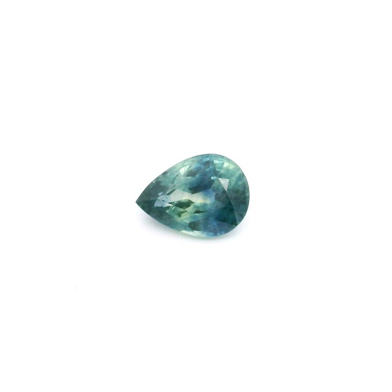 Montana Sapphire, Blue Green, Pear, 1.58 ct