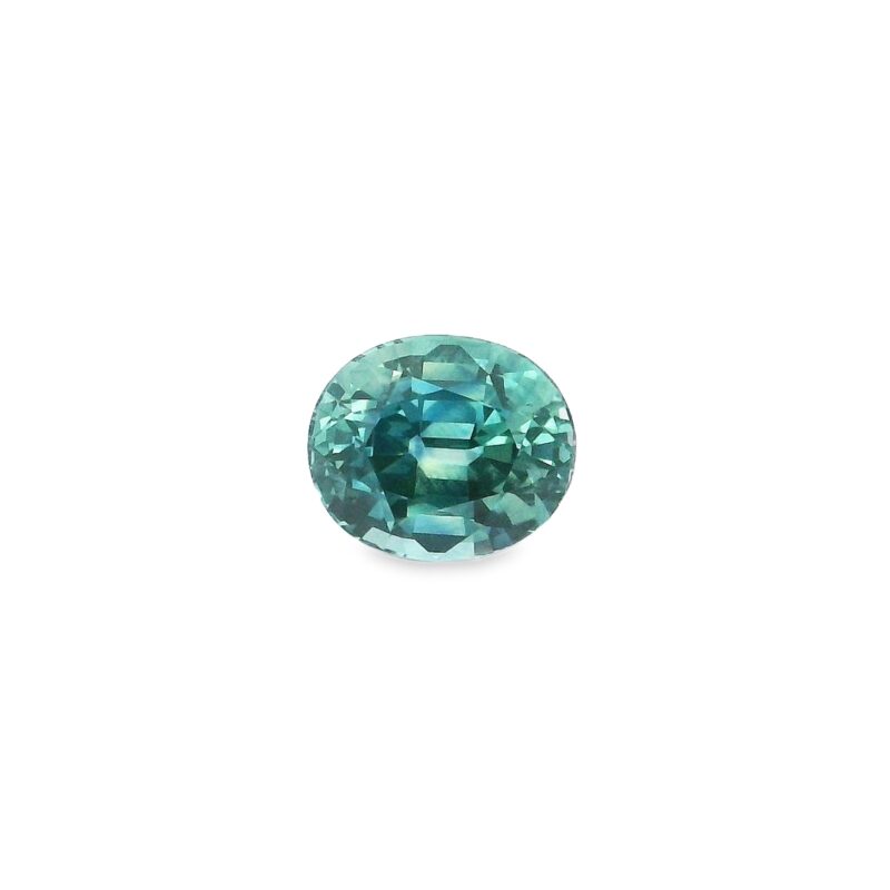 Montana Sapphire, Blue Green, Oval, 1.77 ct