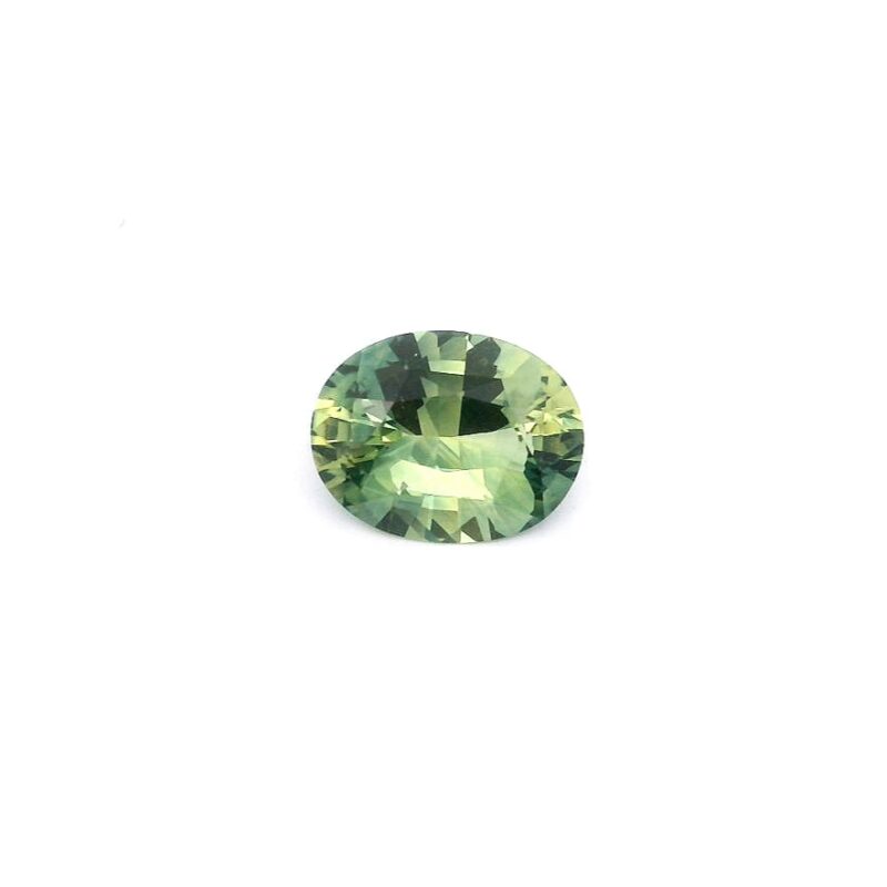 Sapphire, Blue Green, Oval, 2.43 ct