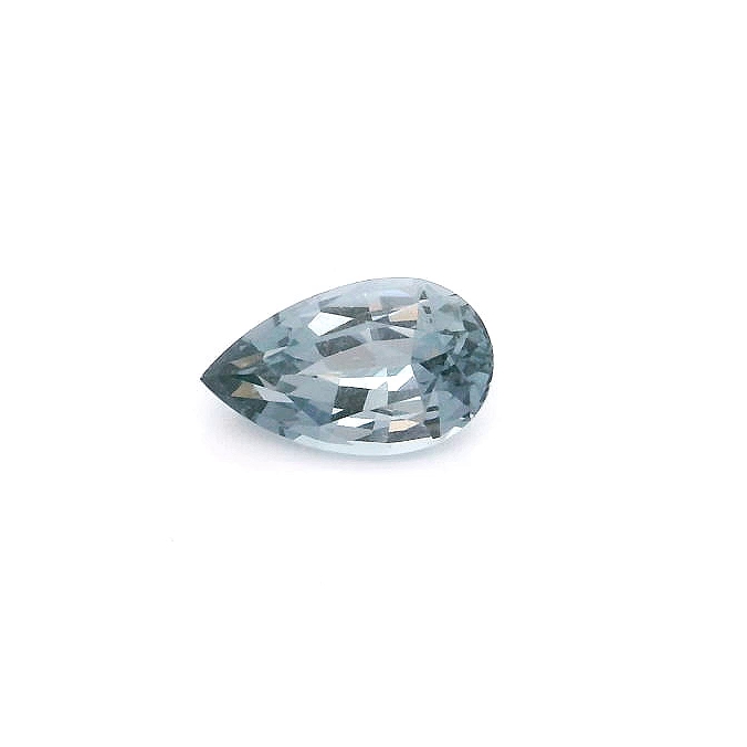Spinel, Gray, Pear, 1.21 ct