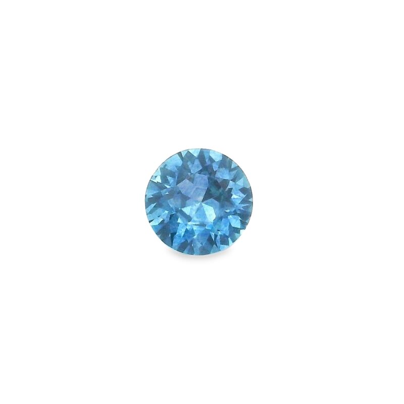 Montana Sapphire, Blue Green, Round, 0.99 ct