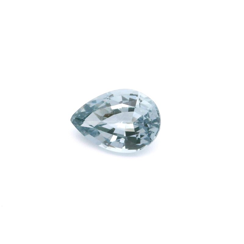 Spinel, Gray, Pear, 1.18 ct