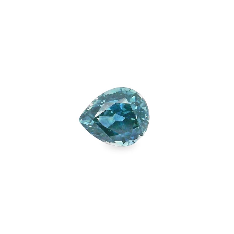 Montana Sapphire, Blue Green, Pear, 1.52 ct